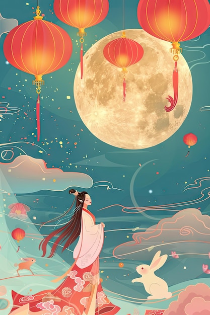 midautumn festival celebration background