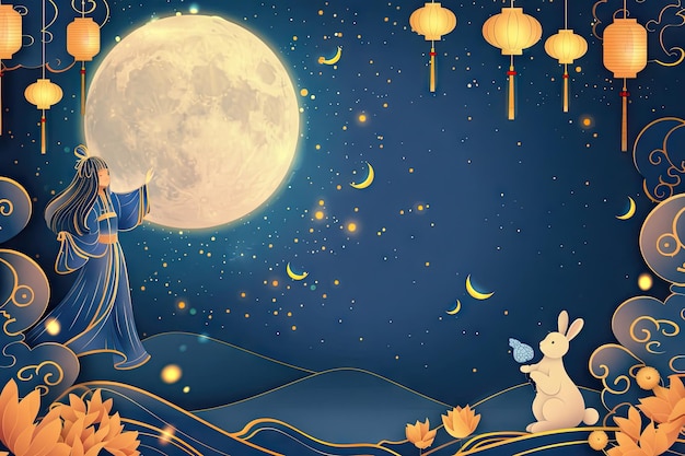 MidAutumn Festival Celebration background