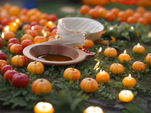 MidAutumn Festival Celebration in Stunning Depth of Field