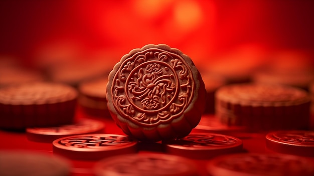 Photo midautumn festival moon cake pictures