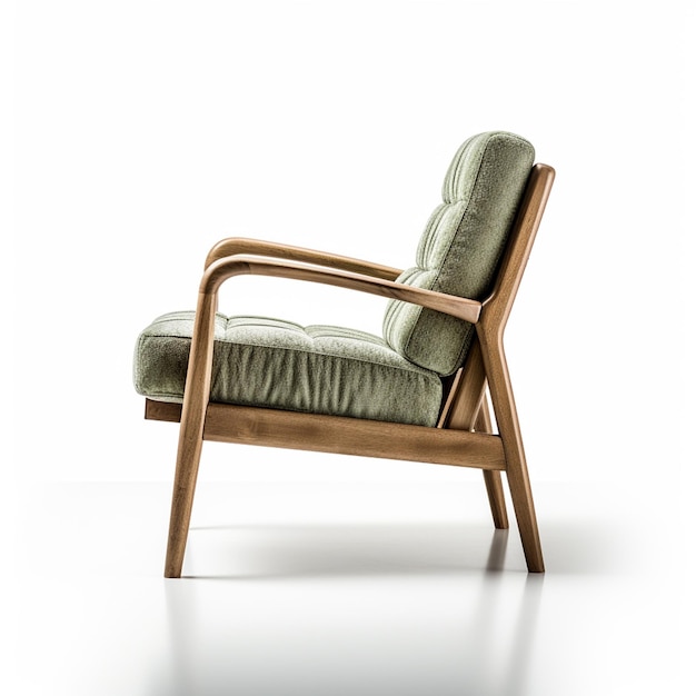 Photo a midcentury modern arm chair