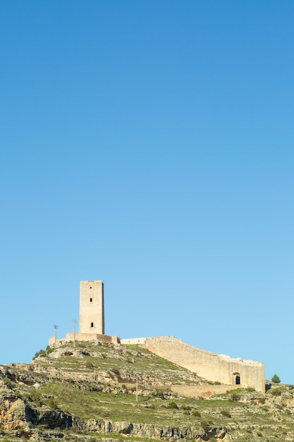 Middeleeuws kasteel in alarcon cuenca