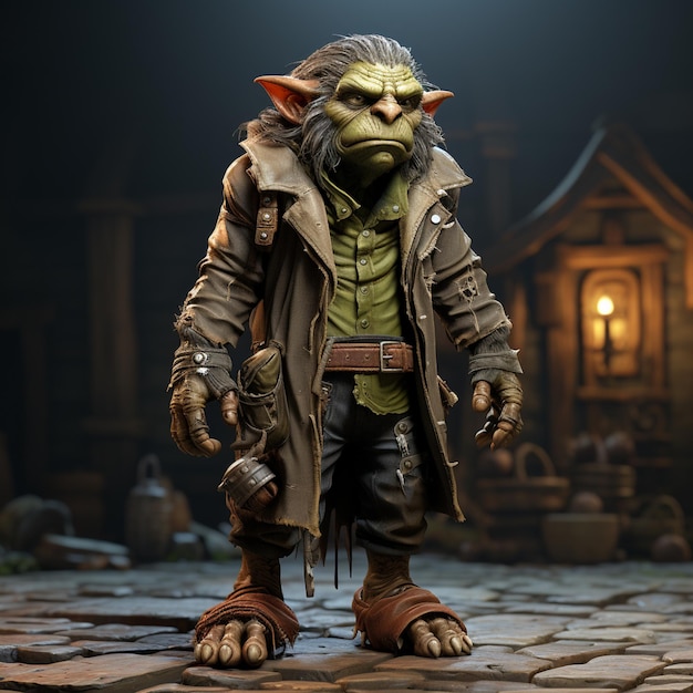 Middeleeuwse Boze Goblin