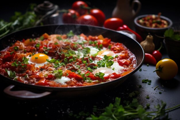 Middellandse Zee dieet ontbijt Shakshuka