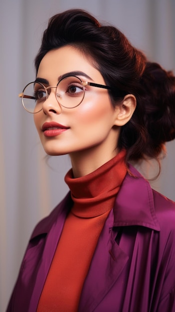 Middle East Woman wearing glasses