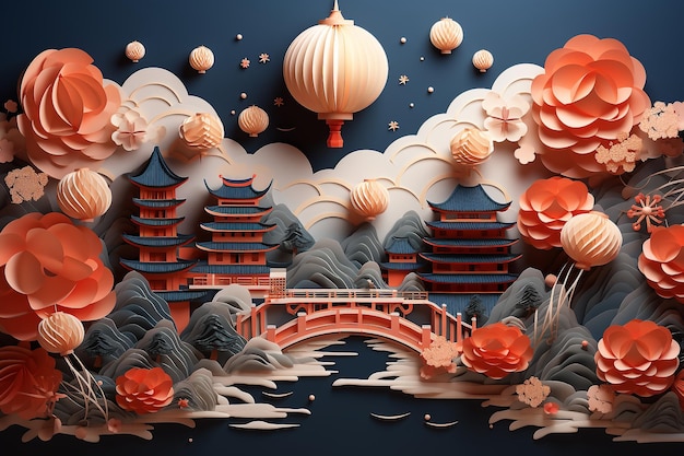 Midherfstfestival met grote Chinese achtergrond