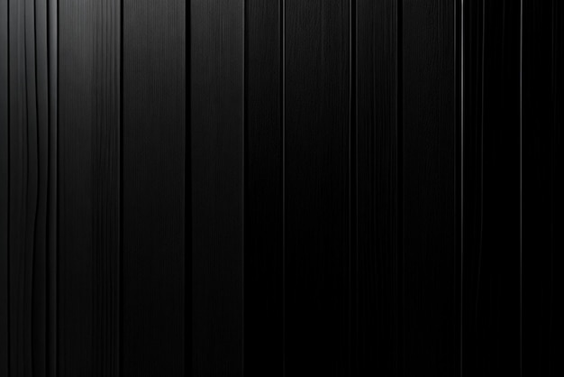 Midnight Black Wood textuur die naadloos mengt met een minimalistisch ontwerp dat diepte toevoegt