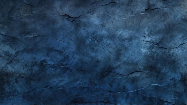 Midnight Blue Cement Textured Abstract Background