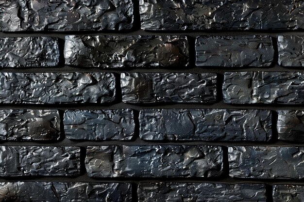 midnight elegance a dark background design featuring a black brick wall
