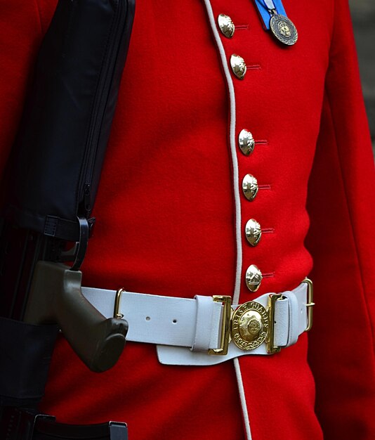 写真 イギリスのロイヤルガードの中隊