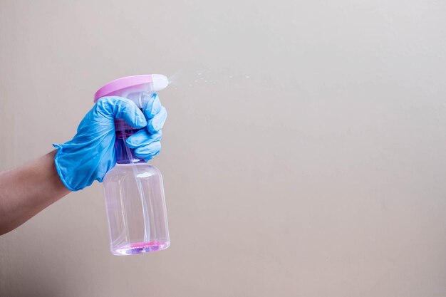 Midsection of person holding glass over white background