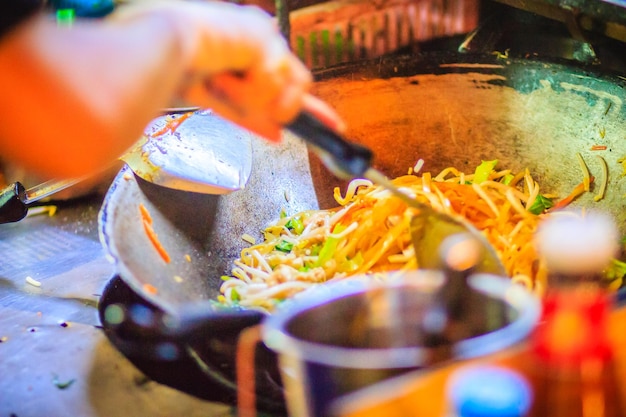 Photo midsection of person preparing food