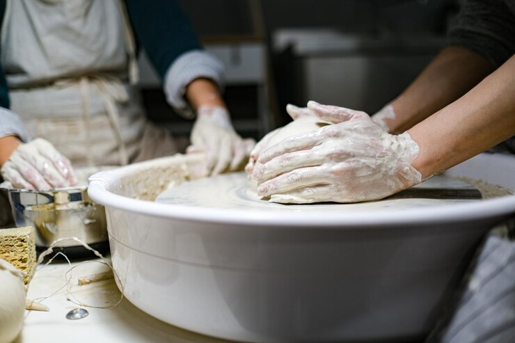 Photo midsection of person preparing food