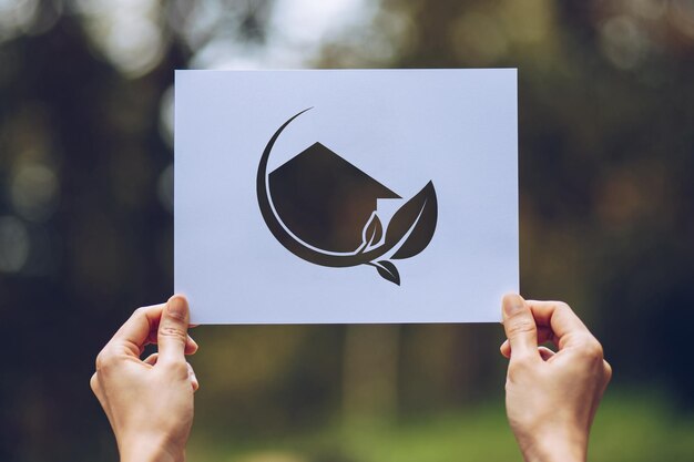 Photo midsection of woman holding paper with text