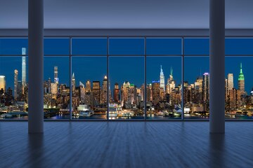 Hãy cùng chiêm ngưỡng bức tranh chân dung New York City Skyline với dãy nhà cao tầng cực kỳ ấn tượng và nhiều đặc điểm độc đáo. Bức tranh này chắc chắn sẽ khiến bạn phát sốt vì vẻ đẹp huyền bí và đầy lôi cuốn của thành phố New York.