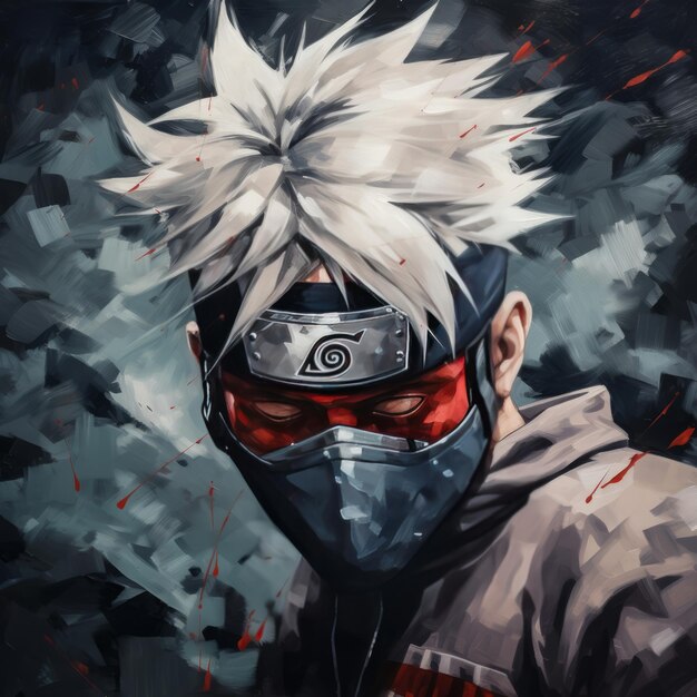 Kakashi Naruto Anime - Gráfico vetorial grátis no Pixabay - Pixabay