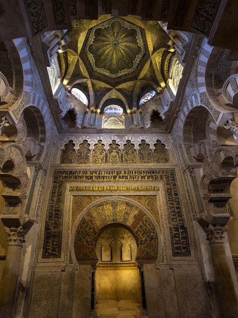 Mihrab della moschea cattedrale di cordoba