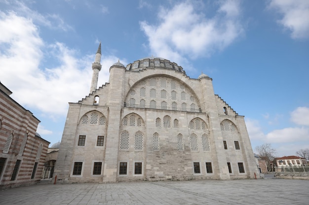 Mihrimah Sultan-moskee in Edirnekapi Istanbul, Turkije