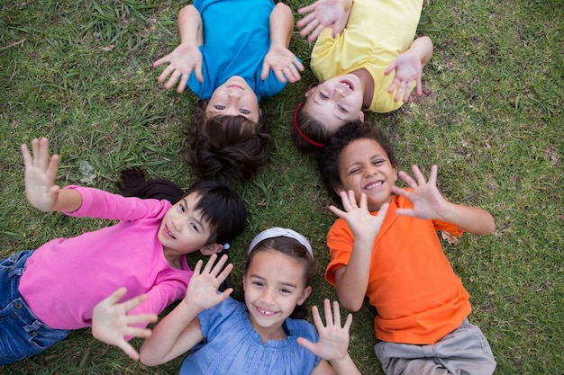 Mijn lieve kinderen, plezier in park