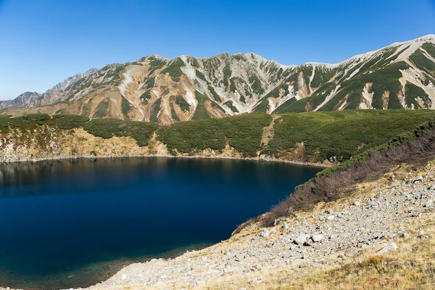 Mikurigaike pond in Japan