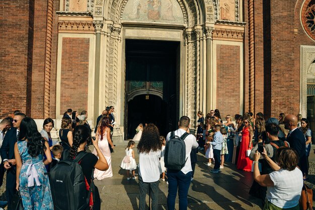 Milaan Nov 2021 Kerk van Santa Maria del Carmine Brera kwartier