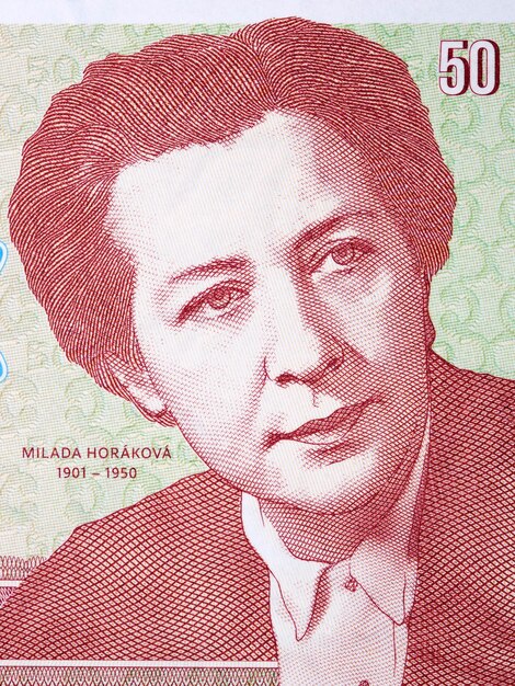 Milada Horakova een portret van geld downloaden