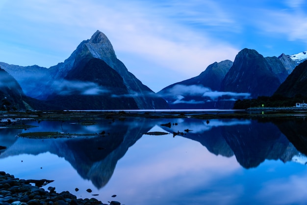 Milford sound, nieuw-zeeland