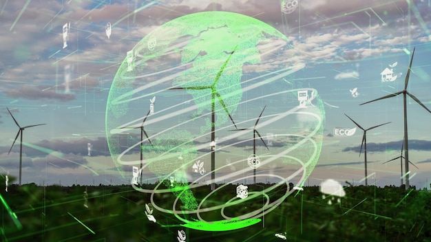 Milieubehoudtechnologie en het naderen van wereldwijde duurzame ESG