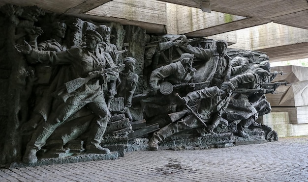 Militair monument in Kiev, Oekraïne