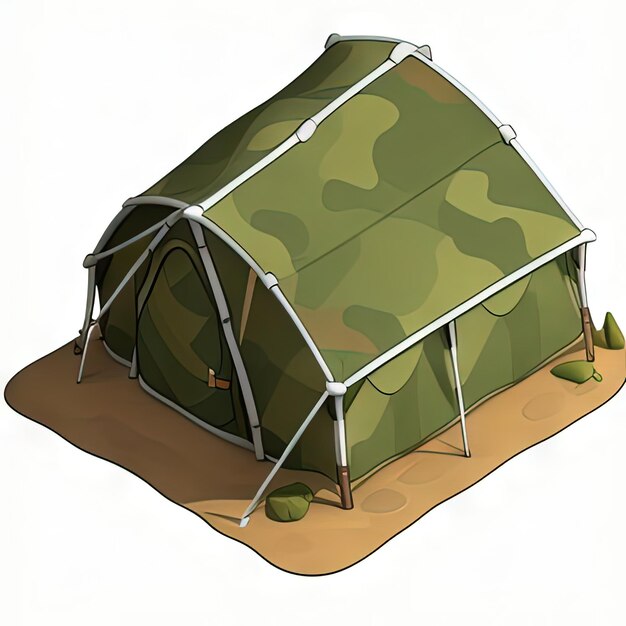 Military Camo Tent