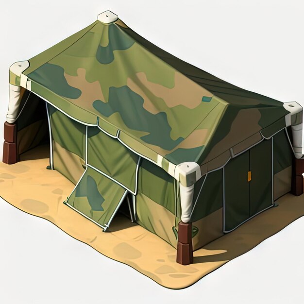 Military Camo Tent