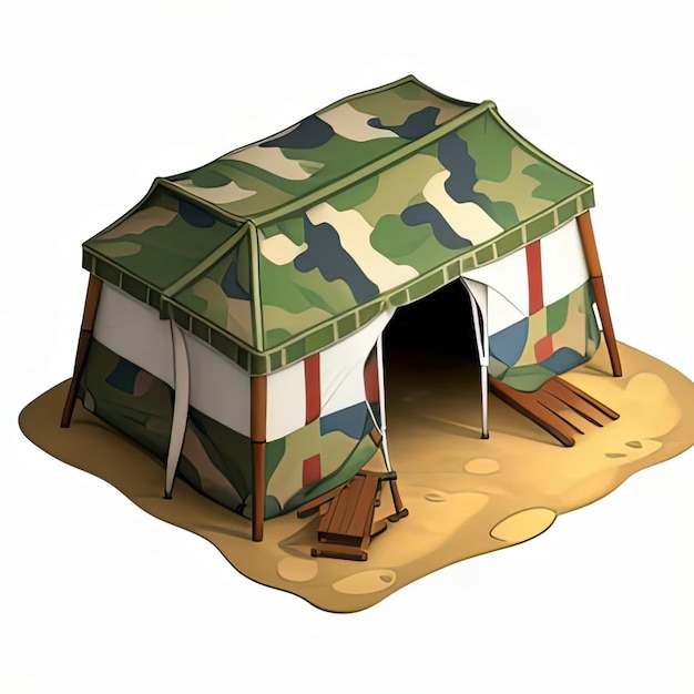 Military Camo Tent