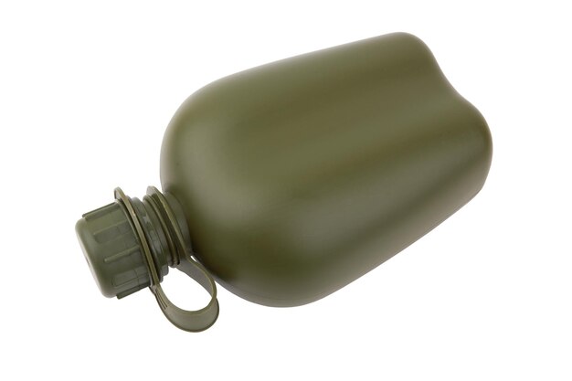 Photo military flask for water