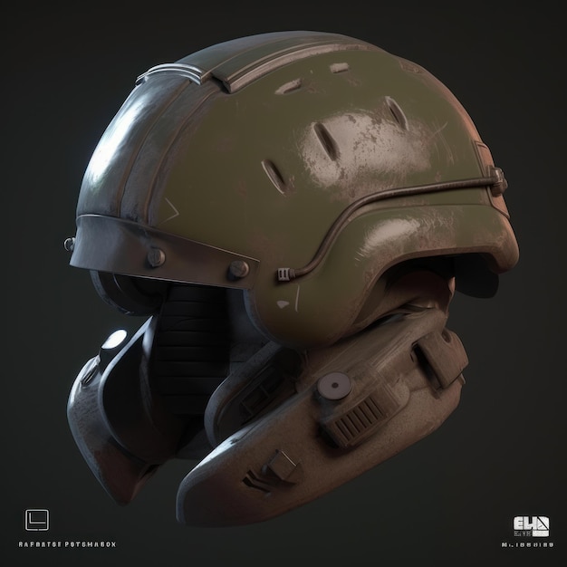 Photo military helmet