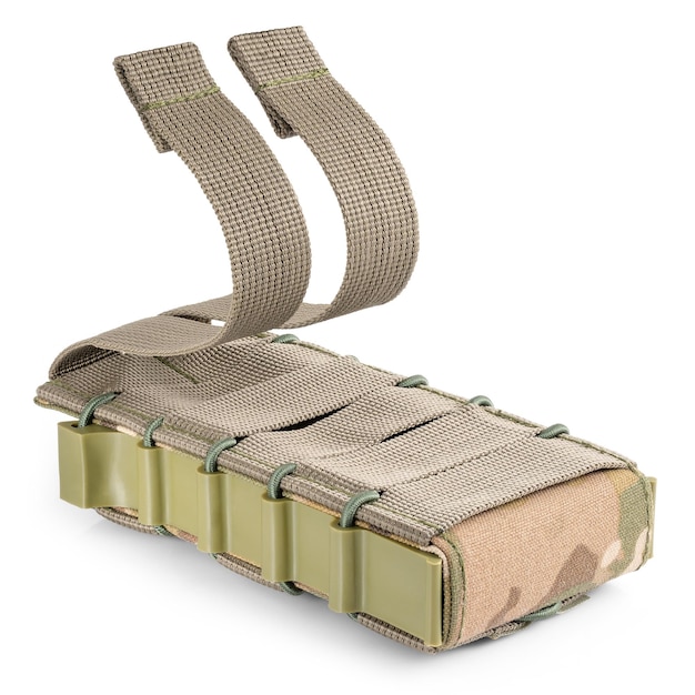 Military pouch for cartridges in multicam camouflage for molle system Bag for bullet magazines