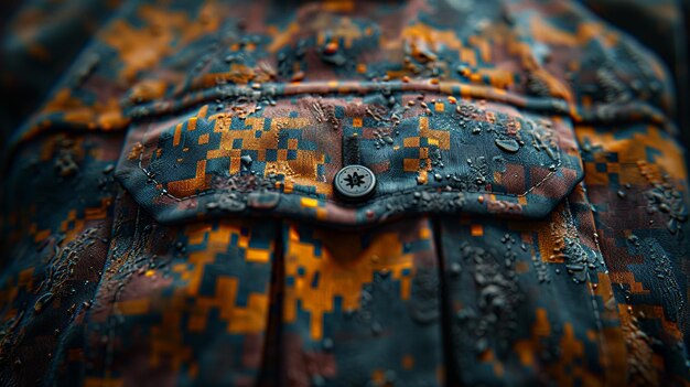 Foto camuffamento dell'uniforme militare