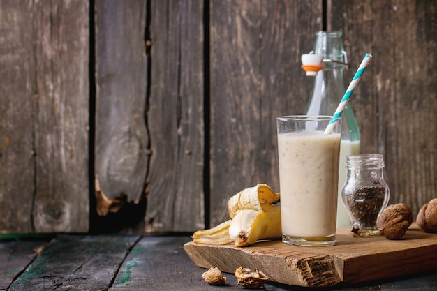 Milk Banana smoothie