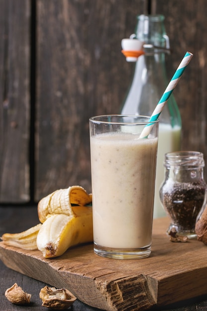 Milk Banana-smoothie