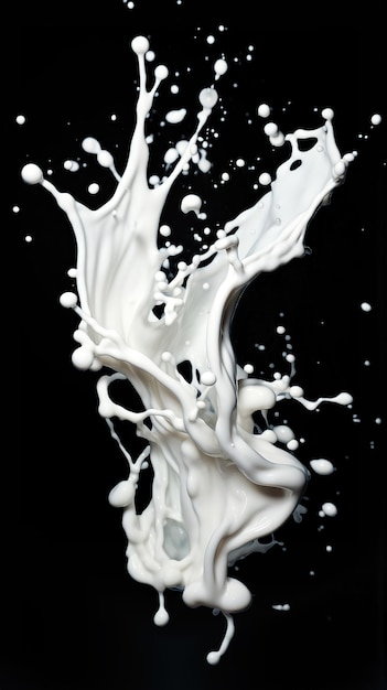 Foto elementi del latte