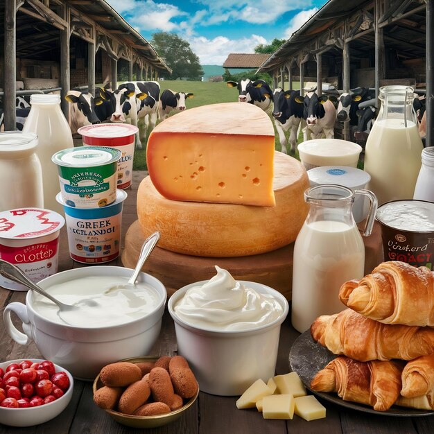 Milk products dairy