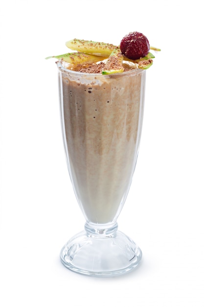 Photo milk shake cocktail