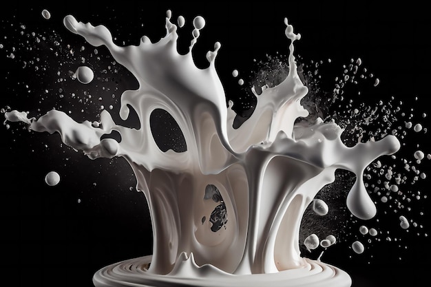 Milk Splash Generative AIxA