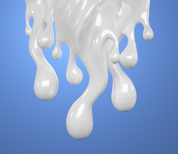 Milk splash spiral.