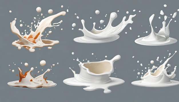 milk splash