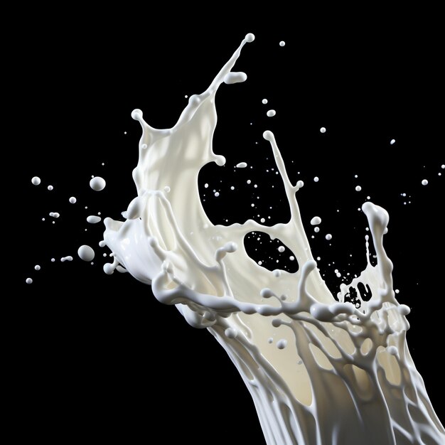 Milk splash