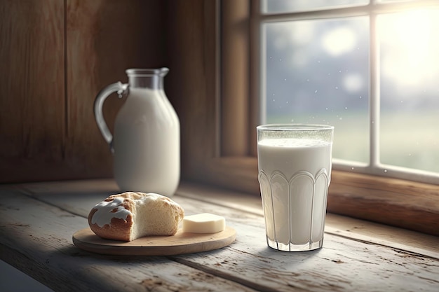 Milk with Bread Generative AI