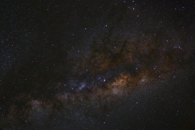 Milky Way galaxy Long exposure photograph with grainxAxA