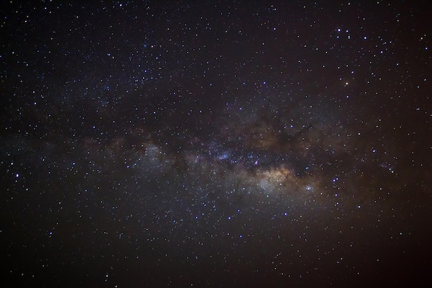 Milky Way galaxy Long exposure photograph