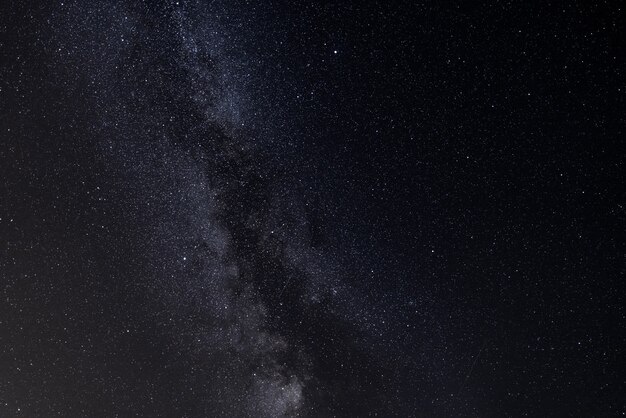 Photo milky way galaxy in the night sky