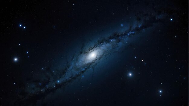 Milky Way galaxy stretching across the night sky